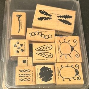 Y2K Vintage Classic Bugs Stamps | Stampin’ Up 2002